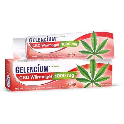 Gelencium Cannabis CBD Wärmegel 100 ml Gel Gelencium Cannabis CBD Wärmegel 100 ml Gel