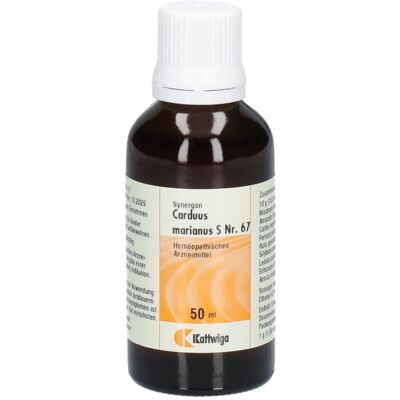 Kattwiga Synergon Komplex 67 Carduus marianus S Tropfen 50 ml Kattwiga Synergon Komplex 67 Carduus marianus S Tropfen 50 ml