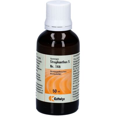 Kattwiga Synergon Komplex 146 Strophanthus S Tropfen 50 ml Kattwiga Synergon Komplex 146 Strophanthus S Tropfen 50 ml