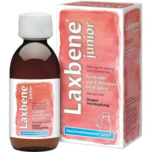 Laxbene junior 500 mg/ml Lsg.z.Einnehmen Kdr.6M-8J 200 ml Lösung zum Einnehmen