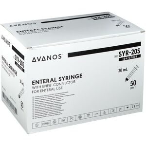 AVANOS ENTERAL Enfit Spritze 20 ml 50 St Spritzen