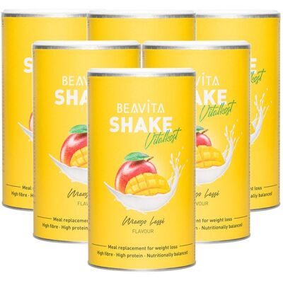 Beavita Profi Diät-Paket, Mango Lassi 6x572 g Pulver Beavita Profi Diät-Paket, Mango Lassi 6x572 g Pulver