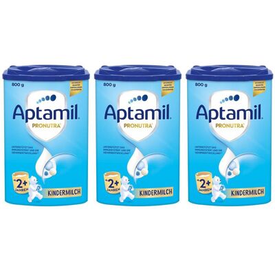 3x Aptamil Kindermilch ab 2 Jahren Pulver 3x800 g 3x Aptamil Kindermilch ab 2 Jahren Pulver 3x800 g