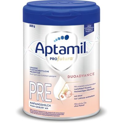 Aptamil Profutura Duo Advance Pre ab Geburt - Babymilch Aptamil Profutura Duo Advance Pre ab Geburt - Babymilch