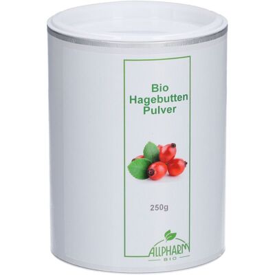 BIO Hagebutten Pulver Allpharm 250 g BIO Hagebutten Pulver Allpharm 250 g