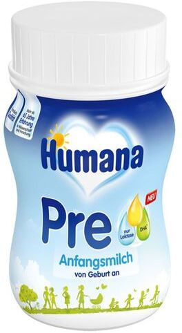 Humana Vertriebs GmbH Humana Anfangsmilch PRE trinkfertig 24X90 ml Flüssigkeit