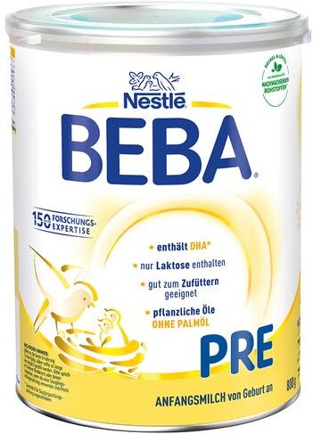 Nestlé Beba® PRE Anfangsmilch 800 g Pulver