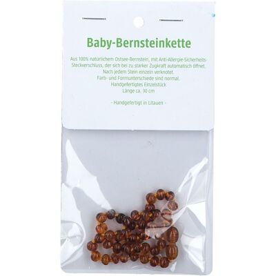 Naturproduktehaus Fam. Feige Bernsteinkette f.Babys 1 St Armband Naturproduktehaus Fam. Feige Bernsteinkette f.Babys 1 St Armband