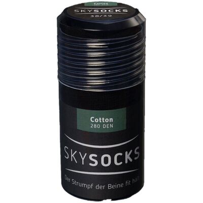 Skysocks Cotton 280den AD 36/37 black 2 St Strümpfe Skysocks Cotton 280den AD 36/37 black 2 St Strümpfe