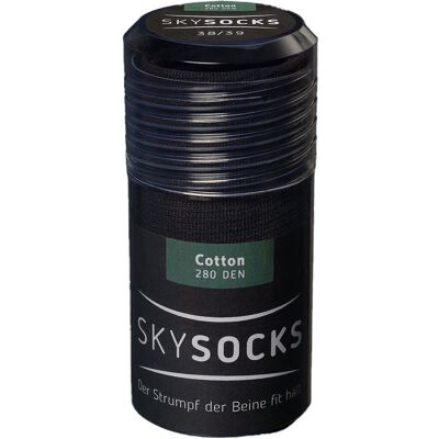 Skysocks Cotton 280den AD 38/39 graphit 2 St Strümpfe Skysocks Cotton 280den AD 38/39 graphit 2 St Strümpfe