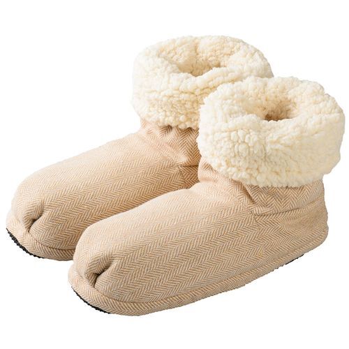 Warmies® Slippies Comfort Boots beige 37-41 2 St Wärmekissen