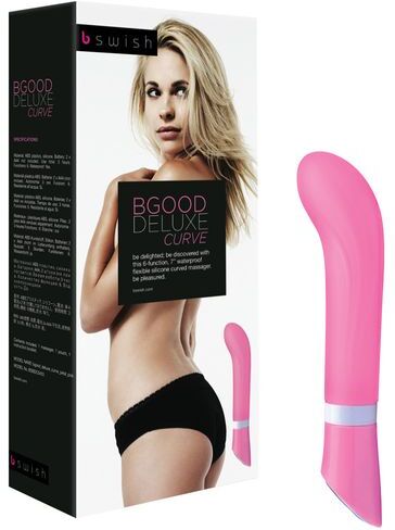 bswish Vibrator bgood Deluxe Curve Petal pink 1 St Vibrator