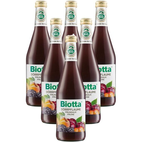 Biotta Bio Dörrpflaume, Saft 6x500 ml