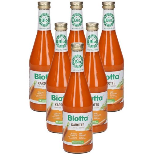 Biotta Rüebli 6x500 ml Saft