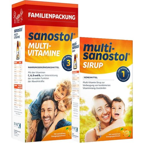 Multi Sanostol Sirup + Saft 1 St Kombipackung