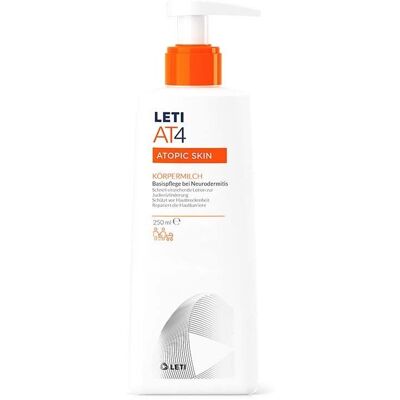 Leti at4 Körpermilch 250ml - Feuchtigkeitsspendend für empfindliche Haut Leti at4 Körpermilch 250ml - Feuchtigkeitsspendend für empfindliche Haut