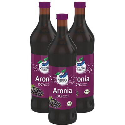 Aronia Original Bio Aroniabeerensaft 3x0,7 l Saft Aronia Original Bio Aroniabeerensaft 3x0,7 l Saft
