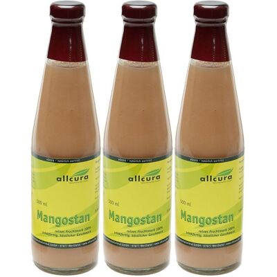 allcura Mangostan 3x500 ml Saft allcura Mangostan 3x500 ml Saft