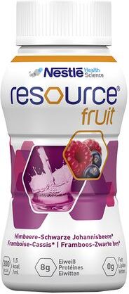 Nestlé Resource® Fruit Himbeere-Schwarze Johannisbeere 4X200 ml Flüssigkeit