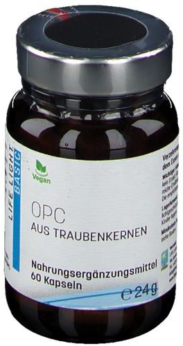 LIFE LIGHT® OPC Traubenkern + Ananas 200 mg 60 St Kapseln LIFE LIGHT® OPC Traubenkern + Ananas 200 mg 60 St Kapseln