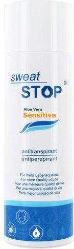 sweat STOP® SweatStop® Aloe Vera Sensitive Lotion antitranspirant 50 ml Lotion sweat STOP® SweatStop® Aloe Vera Sensitive Lotion antitranspirant 50 ml Lotion