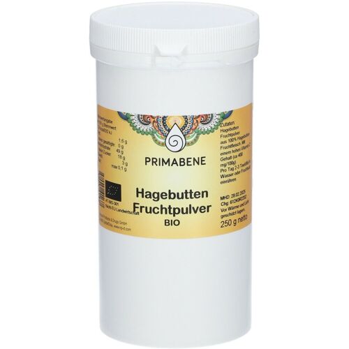 PRIMABENE Hagebutten Fr.plv BIO Prim 250 g Pulver