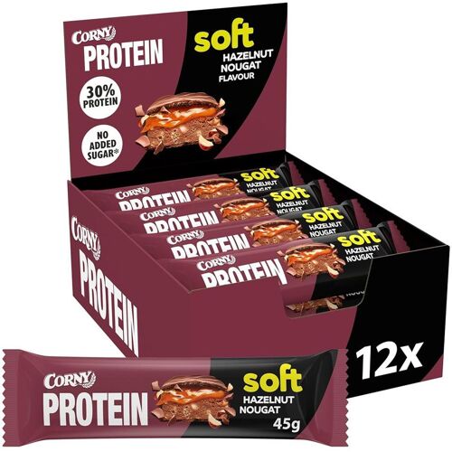 Corny Soft Hazelnut Nougat 12x45g 12x45 g Riegel