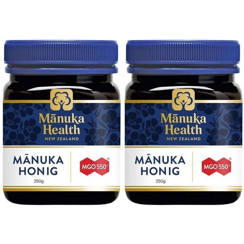 Manuka Health MGO 550+ Honig x2 2x250 g Creme