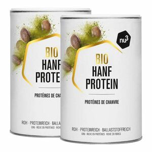 nu3 Bio Hanfprotein, Pulver 2x500 g