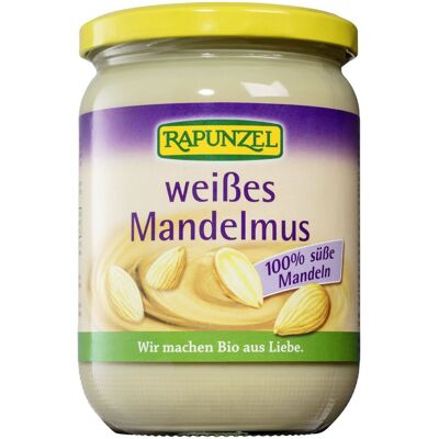 Rapunzel Bio weißes Mandelmus 500 g Creme Rapunzel Bio weißes Mandelmus 500 g Creme