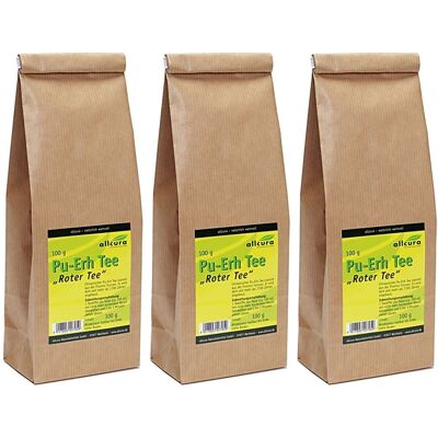 allcura Pu-Erh Tee, lose 3x100 g Tee allcura Pu-Erh Tee, lose 3x100 g Tee