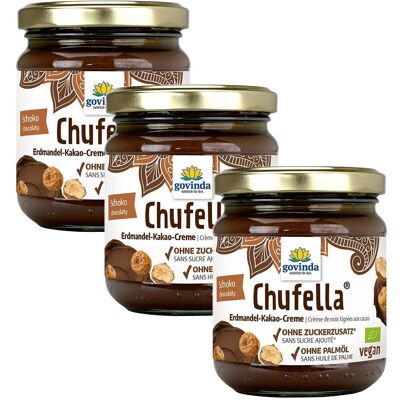 3x Govinda Bio Chufella Erdmandel-Schokocreme 3x220 g Creme 3x Govinda Bio Chufella Erdmandel-Schokocreme 3x220 g Creme