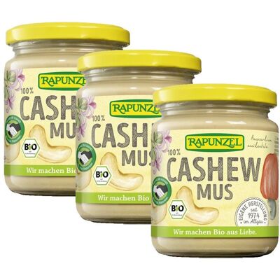 Rapunzel Bio Cashewmus 3x250 g Creme Rapunzel Bio Cashewmus 3x250 g Creme