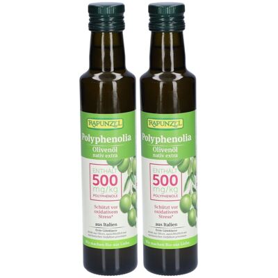 Rapunzel Olivenöl Polyphenolia, nativ extra, 250ml Bio x2 2x250 ml Öl Rapunzel Olivenöl Polyphenolia, nativ extra, 250ml Bio x2 2x250 ml Öl