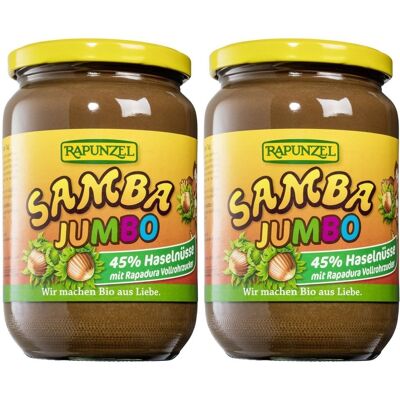 Rapunzel Bio Samba Haselnuss x2 2x750 g Creme Rapunzel Bio Samba Haselnuss x2 2x750 g Creme