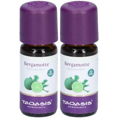 TAOASIS Bergamotte ÖL Bio furocumarinfrei 2x 2x10 ml Ätherisches Öl TAOASIS Bergamotte ÖL Bio furocumarinfrei 2x 2x10 ml Ätherisches Öl