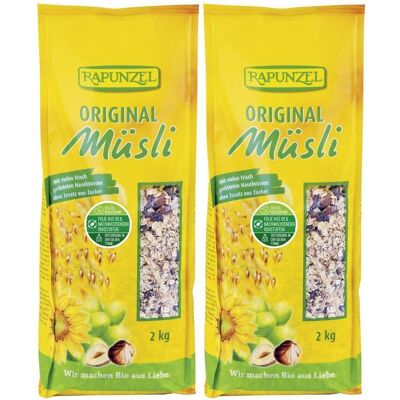 Rapunzel Bio Original Müsli 2x 2x2000 g Rapunzel Bio Original Müsli 2x 2x2000 g
