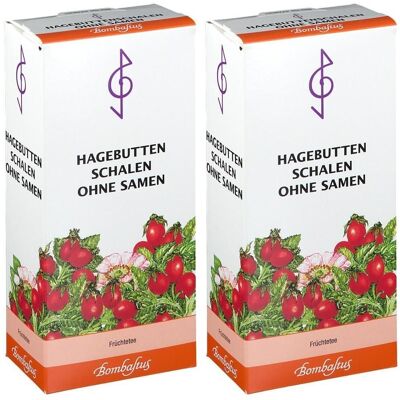 Bombastus Hagebuttenschalen ohne Samen 2x 2x170 g Tee Bombastus Hagebuttenschalen ohne Samen 2x 2x170 g Tee