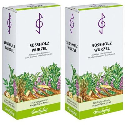 Bombastus Süssholzwurzel Tee 2x 2x125 g Bombastus Süssholzwurzel Tee 2x 2x125 g