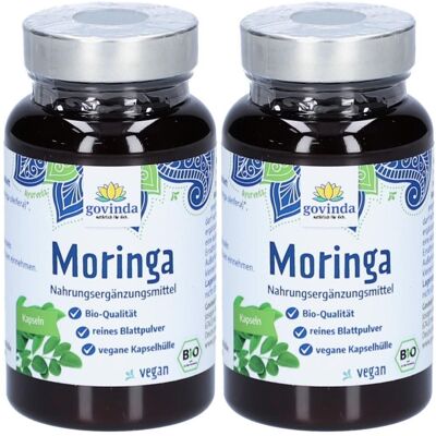 Govinda Moringa Kapseln Bio 45 g PET 2x 2x45 Govinda Moringa Kapseln Bio 45 g PET 2x 2x45