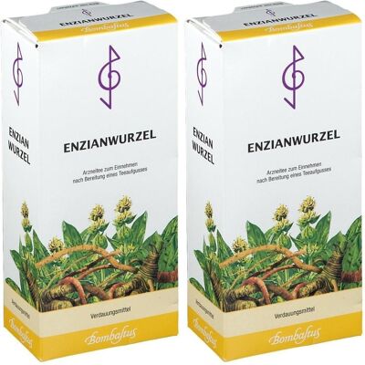 Bombastus Enzianwurzel Tee 2x 2x125 g Bombastus Enzianwurzel Tee 2x 2x125 g