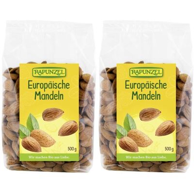 Rapunzel Bio Europäische Mandeln 2x 2x500 g Granulat Rapunzel Bio Europäische Mandeln 2x 2x500 g Granulat