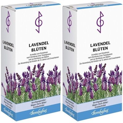 Bombastus Lavendelblüten Tee 2x 2x50 g Bombastus Lavendelblüten Tee 2x 2x50 g