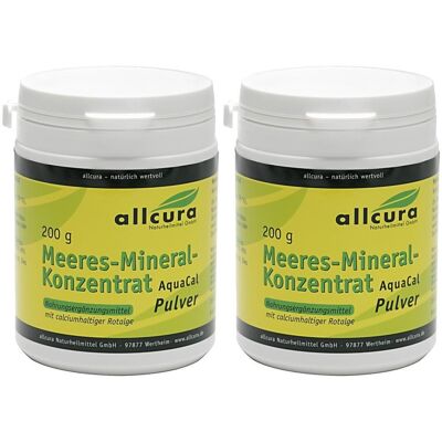allcura Meeresalgen Konzentrat Pulver 2x 2x200 g allcura Meeresalgen Konzentrat Pulver 2x 2x200 g