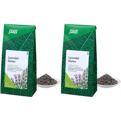 Lavendelblüten Arzneitee Lavandul.flos Bio Salus 2x 2x75 g Tee Lavendelblüten Arzneitee Lavandul.flos Bio Salus 2x 2x75 g Tee