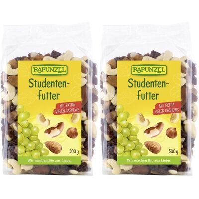 Rapunzel Studentenfutter mit Sultaninen Bio 2x 2x500 g Rapunzel Studentenfutter mit Sultaninen Bio 2x 2x500 g
