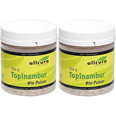 allcura Topinambur Pulver Bio 2x 2x350 g allcura Topinambur Pulver Bio 2x 2x350 g