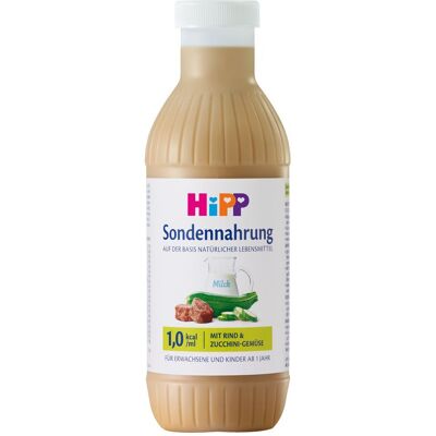 Hipp - Sondennahrung Rind & Zucchini-Gemüse Kunstfl Hipp - Sondennahrung Rind & Zucchini-Gemüse Kunstfl