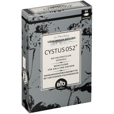 Dr. Pandalis Cystus 052 Bio Halspastillen Süßholz 32 g Pastillen Dr. Pandalis Cystus 052 Bio Halspastillen Süßholz 32 g Pastillen