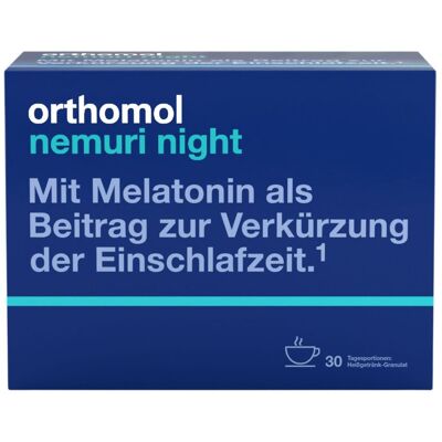 Orthomol nemuri night Granulat 30x10 g Orthomol nemuri night Granulat 30x10 g